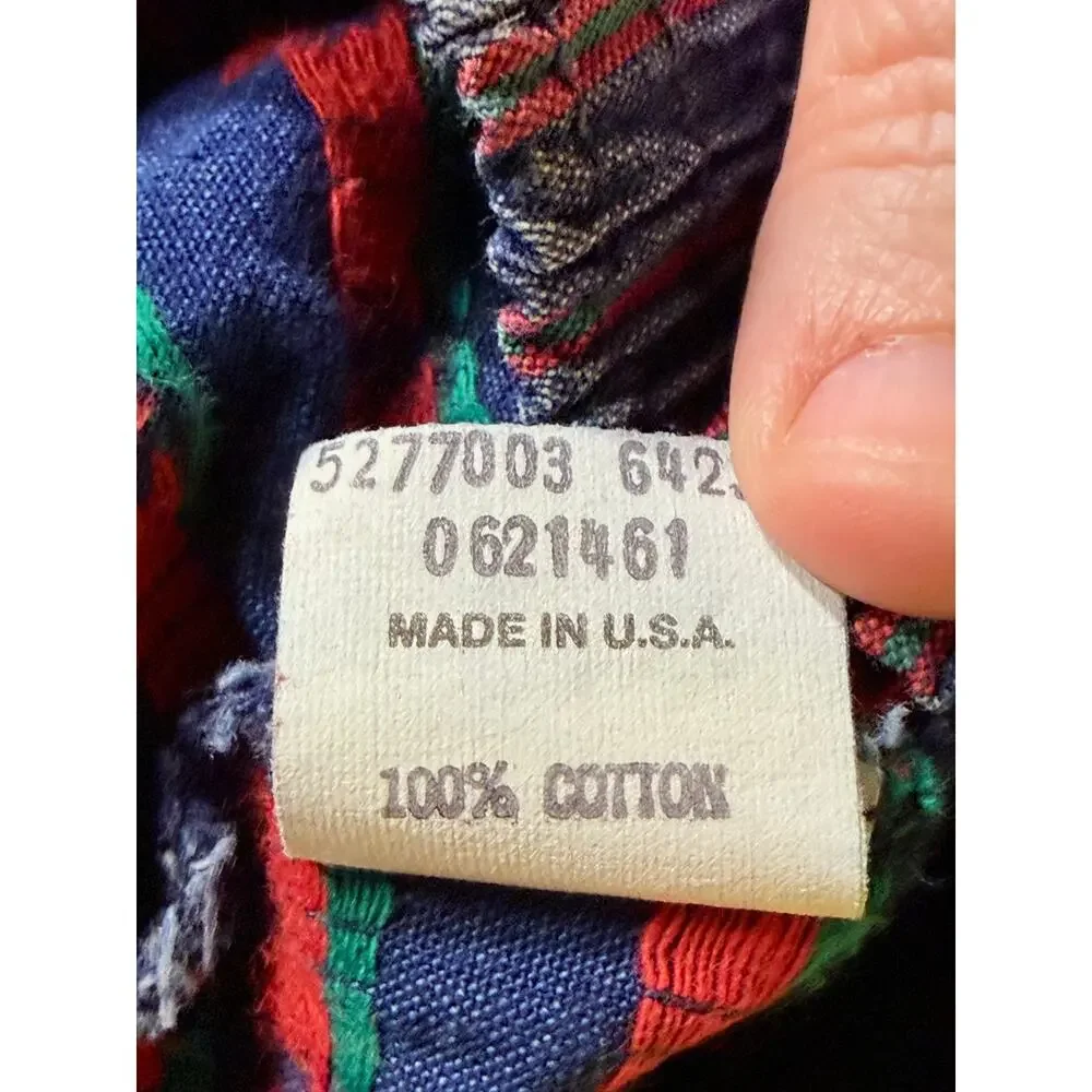 Vintage Oshkosh B’Gosh girls 6 denim pants red hearts USA made 100% cotton sweet